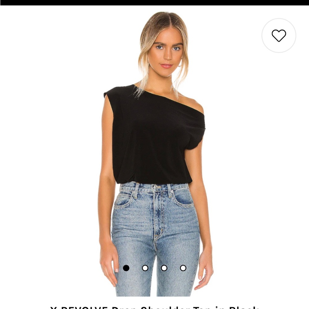 Drop shoulder Norma Kamali top